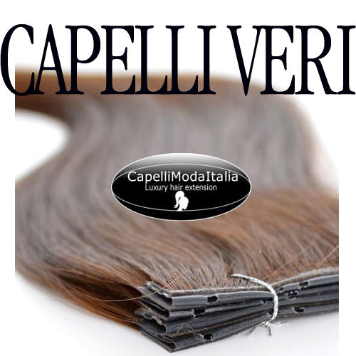 EXTENSIÓN DE DOBLE BANDA DE MICRORING - CAPELLI EXTENSION MODA ITALIA